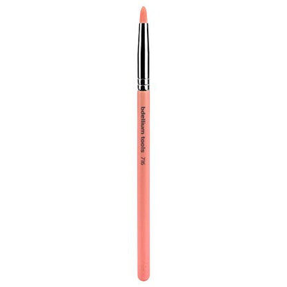 Bdellium Tools Pink Bambu Series 716 Smoky Eyeliner Brush – Soft Synthetic Fibers for Thick Lining