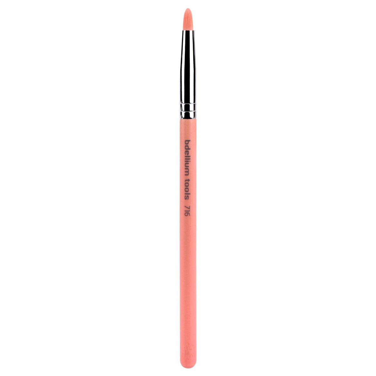 Bdellium Tools Pink Bambu Series 716 Smoky Eyeliner Brush – Soft Synthetic Fibers for Thick Lining - görsel 1