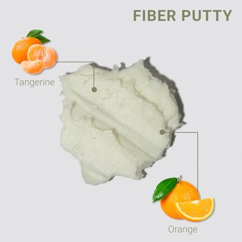 LOMA Fiber Putty 3 Ounce – White, Strong Hold Hair Styling Putty Avelisse