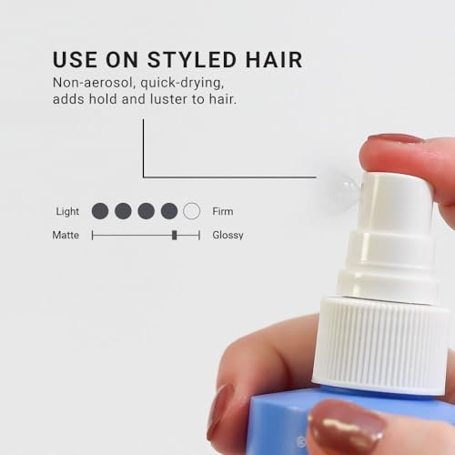 LOMA Firm Hold Hair Spray - 8 fl oz (237 mL) - Long-Lasting, Humidity-Resistant Styling Avelisse