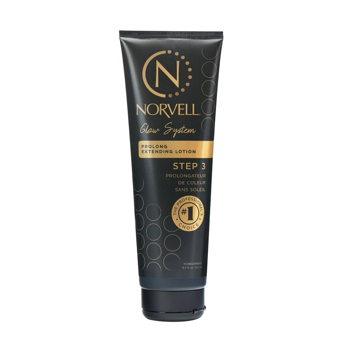 Norvell Prolong Self Tanner Color Extender Moisturizing Lotion 8.5 fl oz – Hydrating Sunless Tanning Enhancer for Longer Lasting Color, Even Fade Avelisse