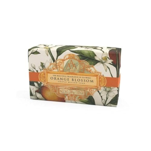 AAA by Somerset Triple Milled Soap Bar – Orange Blossom, 200 g / 7.05 oz – Handcrafted Artisan Soap - görsel 2