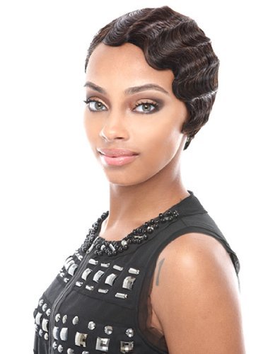 Janet Collection Human Hair Mommy 2 Wig - Medium Brown (Color #4) | 100% Human Hair Wigs for Women - görsel 2