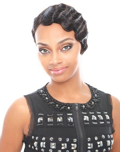 Janet Collection Human Hair Mommy 2 Wig - Medium Brown (Color #4) | 100% Human Hair Wigs for Women - görsel 1