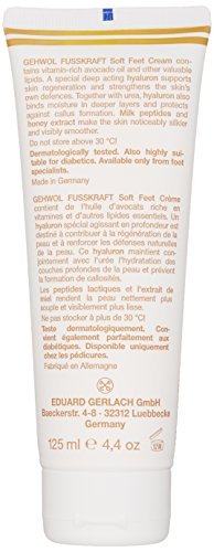GEHWOL Soft Feet Cream - Intensive Moisturizing Foot Care, 4.4 oz Avelisse