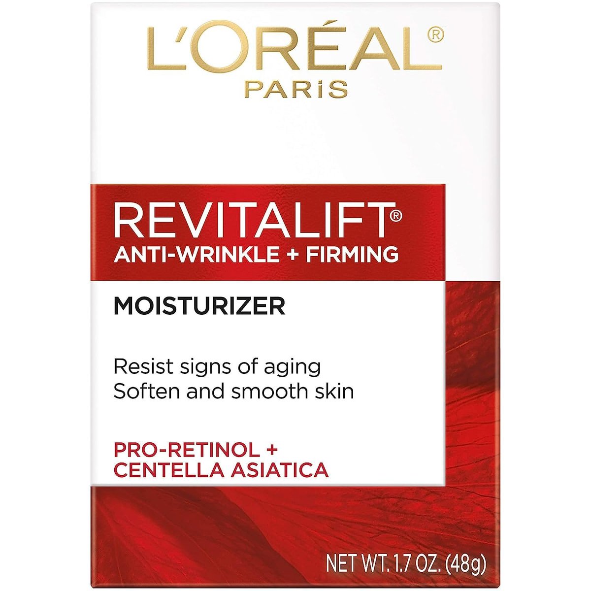 L'Oreal Paris Revitalift Face & Neck Anti-Wrinkle & Firming Moisturizer Day Cream, 1.7 oz - görsel 2