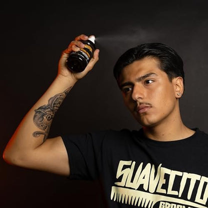 Suavecito Non-Aerosol Hairspray for Men – 8 oz – Classic Barber Scent, Strong Hold, Medium Shine – Works on All Hair Types Avelisse