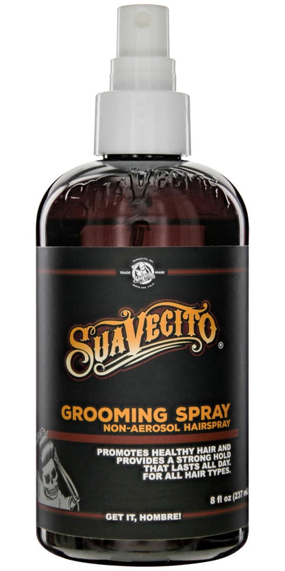 Suavecito Non-Aerosol Hairspray for Men – 8 oz – Classic Barber Scent, Strong Hold, Medium Shine – Works on All Hair Types Avelisse