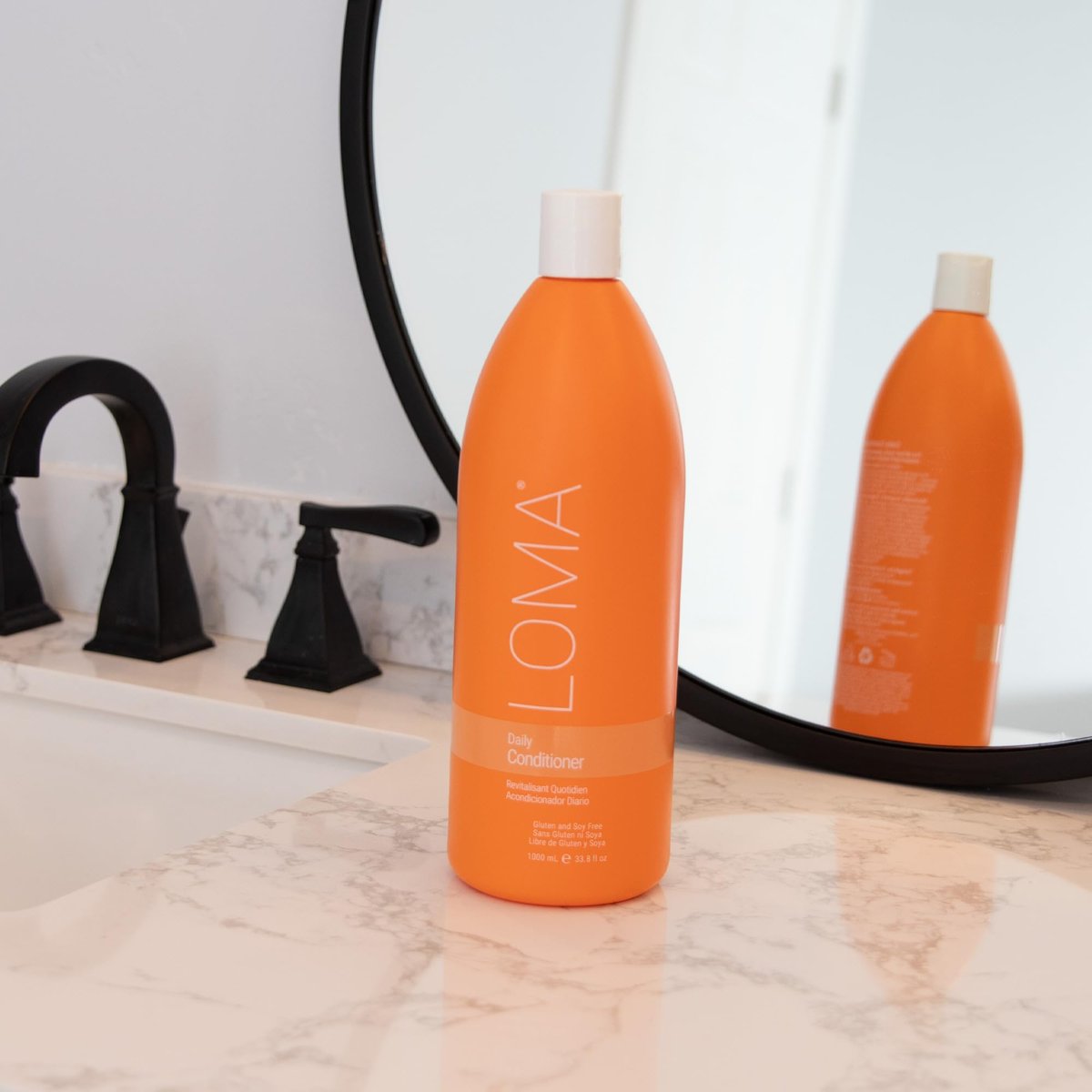 Loma Daily Conditioner – 33 oz (Liter) Professional Hydrating Conditioner for All Hair Types Avelisse