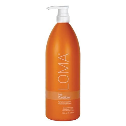 Loma Daily Conditioner – 33 oz (Liter) Professional Hydrating Conditioner for All Hair Types Avelisse