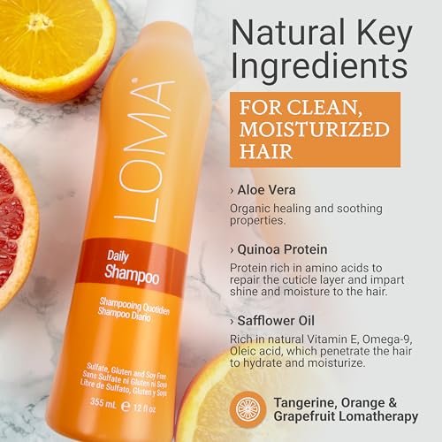 LOMA Daily Shampoo – Gentle Cleansing for All Hair Types (Liter) Avelisse