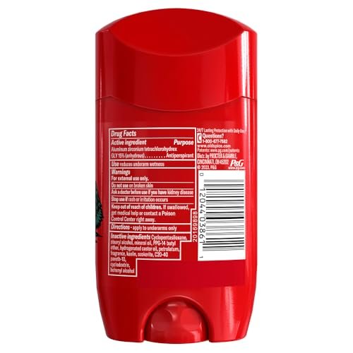 Old Spice Wild Collection Invisible Solid Antiperspirant Deodorant, Wolfthorn, 2.6 oz (Pack of 2) Avelisse