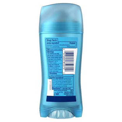 Secret Fresh Antiperspirant Deodorant for Women, 72hr Breathable Sweat & Odor Protection, Instant Freshness & Gentle, PH Balancing Minerals, Invisible Solid, Sweet Nectarine Scent, 2.6 oz