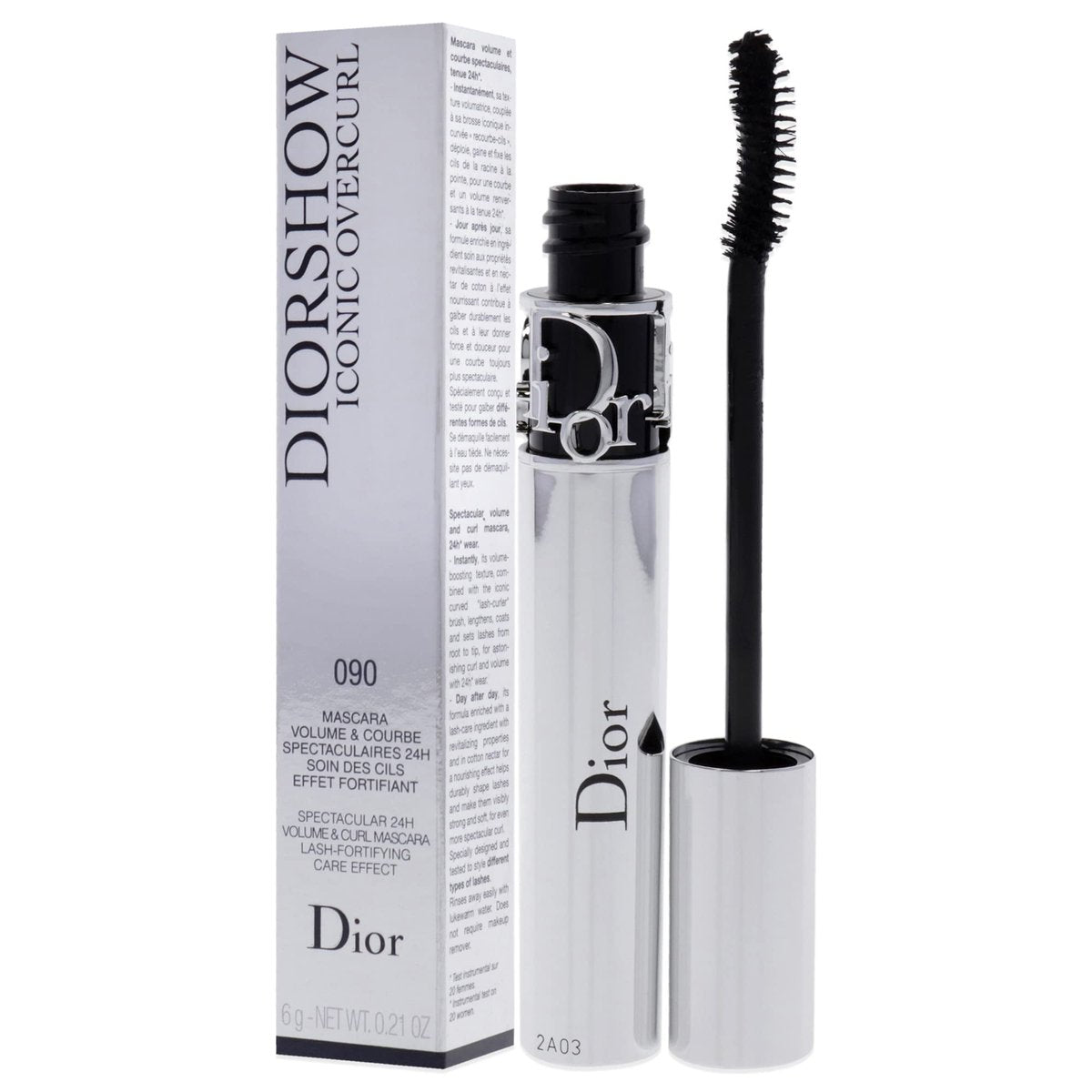Dior Diorshow Iconic Overcurl Mascara - #090 Over Black, 0.13 oz Avelisse