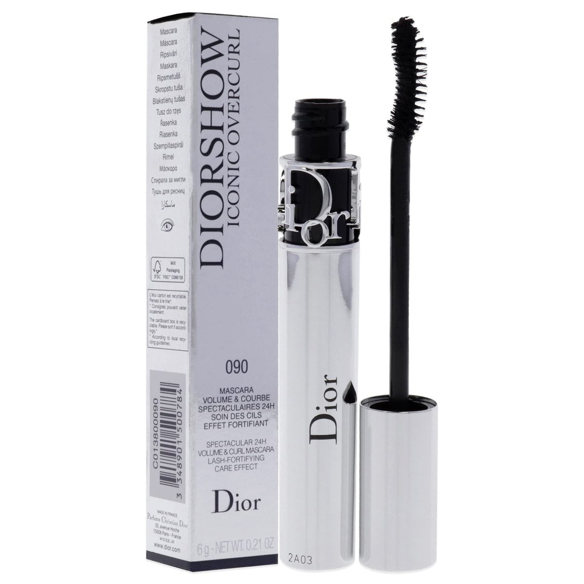 Dior Diorshow Iconic Overcurl Mascara - #090 Over Black, 0.13 oz Avelisse