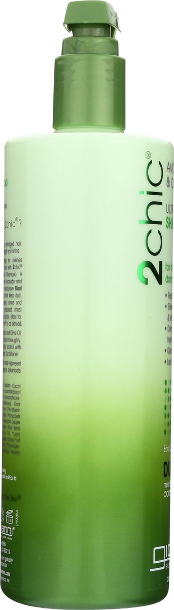 Giovanni 2chic Ultra-Moist Shampoo – Avocado & Olive Oil, 24 oz – Hydrating, Color-Safe, Paraben-Free