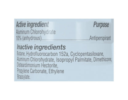 Sure Unscented Aerosol Antiperspirant and Deodorant - 24 Hour Protection for Men and Women - Fast Drying Spray - Pack of 6 Avelisse