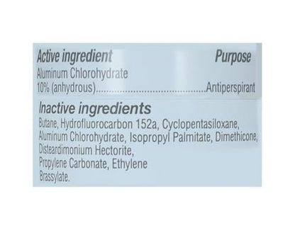 Sure Unscented Aerosol Antiperspirant and Deodorant - 24 Hour Protection for Men and Women - Fast Drying Spray - Pack of 6 Avelisse