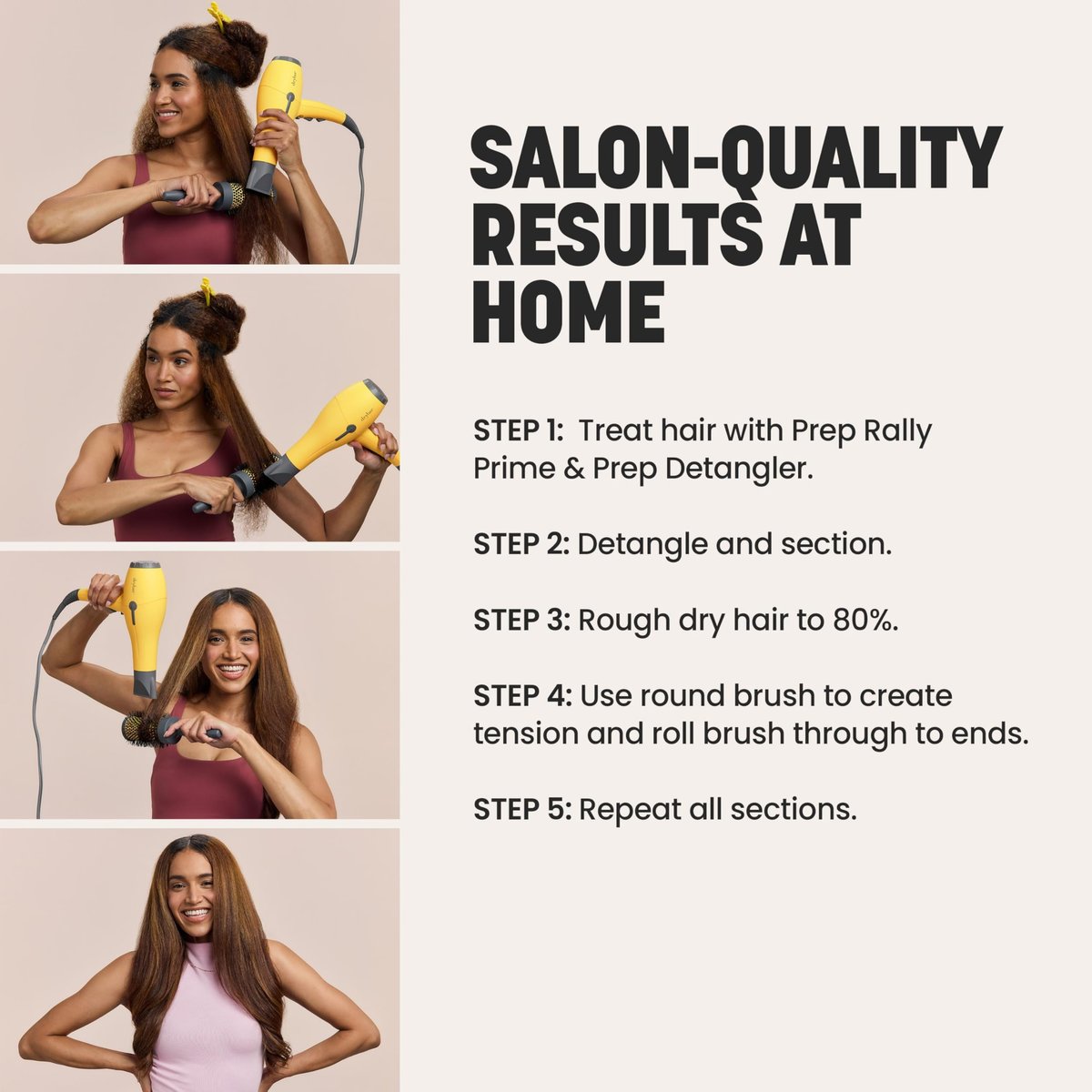 Drybar Buttercup Blow Dryer – Ultra Powerful, Lightweight Professional Hair Dryer for Faster Drying, More Shine, Less Frizz Avelisse