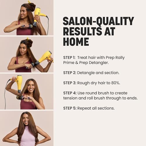 Drybar Buttercup Blow Dryer – Ultra Powerful, Lightweight Professional Hair Dryer for Faster Drying, More Shine, Less Frizz Avelisse