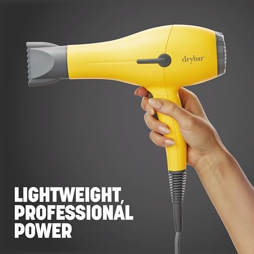Drybar Buttercup Blow Dryer – Ultra Powerful, Lightweight Professional Hair Dryer for Faster Drying, More Shine, Less Frizz Avelisse