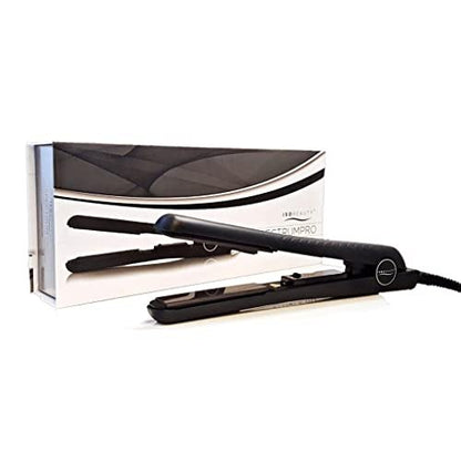 ISO Professional Hair Straightener Spectrum Pro BLACK - 1 1/4 Inch Ceramic Flat Iron