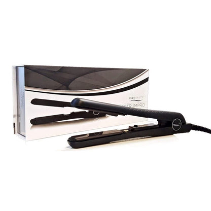 ISO Professional Hair Straightener Spectrum Pro BLACK - 1 1/4 Inch Ceramic Flat Iron
