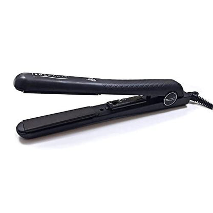 ISO Professional Hair Straightener Spectrum Pro BLACK - 1 1/4 Inch Ceramic Flat Iron