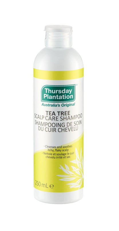 Thursday Plantation Tea Tree Scalp Care Shampoo, 250 ml – Natural Dandruff Relief & Soothing Scalp Treatment