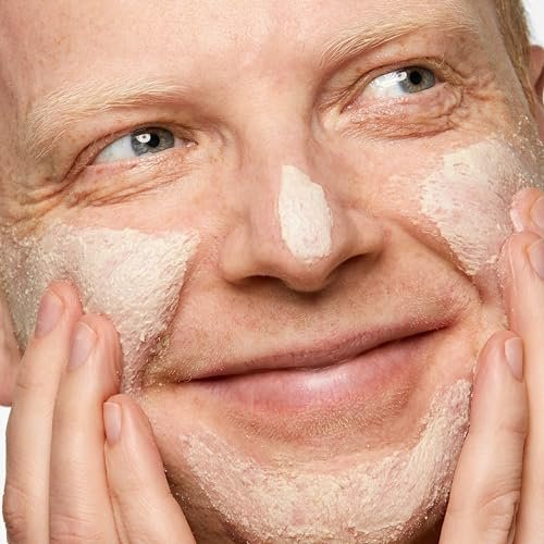 Clinique For Men Exfoliating + Cleansing Face Scrub with Salicylic Acid – Gentle Daily Cleanser & Shave Prep, 3.4 Fl Oz - görsel 7