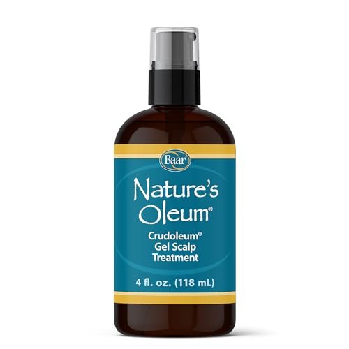 Nature's Oleum Crude Oil Scalp Treatment Gel - 4 oz - Baar - görsel 1