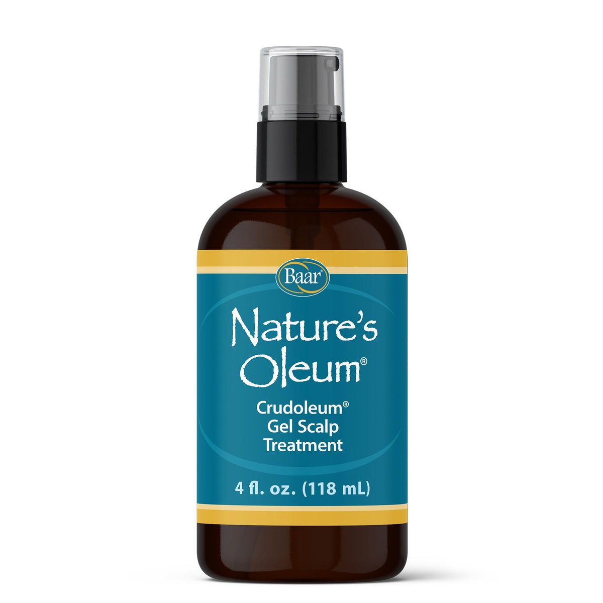 Nature's Oleum Crude Oil Scalp Treatment Gel - 4 oz - Baar - görsel 2