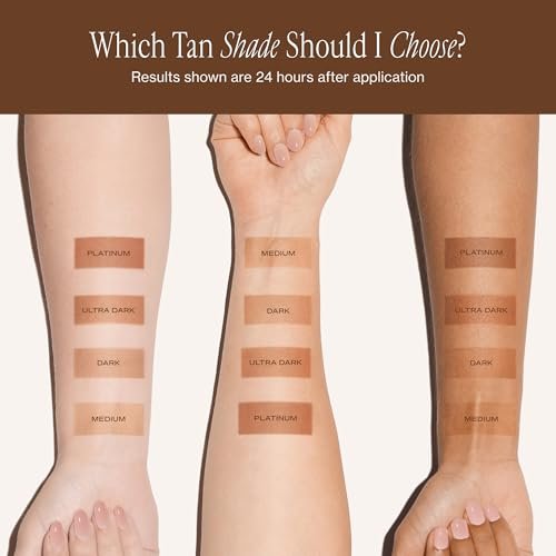 Loving Tan 8 HR Deluxe Self Tanning Mousse, Dark - Streak-Free, Professional Quality Sunless Tanning, 4 Fl Oz Avelisse