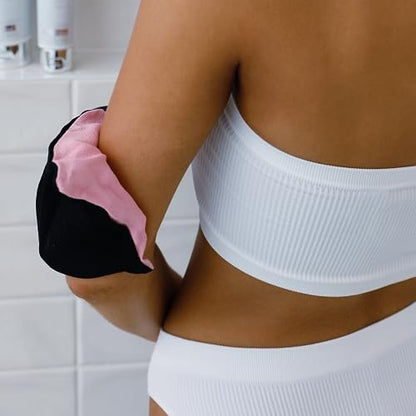 Loving Tan Reusable Self Tanner Removing & Skin Polishing Glove - Exfoliating with Light & Heavy Options, Washable & Durable Design, Suited for All Skin Types Avelisse