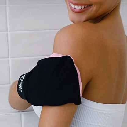 Loving Tan Reusable Self Tanner Removing & Skin Polishing Glove - Exfoliating with Light & Heavy Options, Washable & Durable Design, Suited for All Skin Types Avelisse