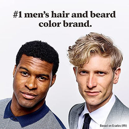 Just For Men Easy Comb-In Color - Darkest Brown A-50, Permanent Gray Hair Coloring for Men with Comb Applicator, No Mix Required