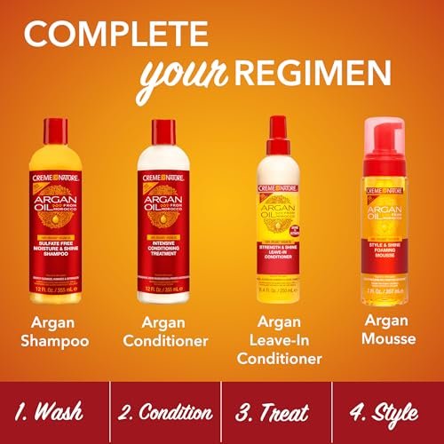 Creme of Nature Perfect 7 Leave-In Treatment 7-in-1 Spray with Argan Oil for Frizz Control, Heat Protection & Detangling - görsel 14