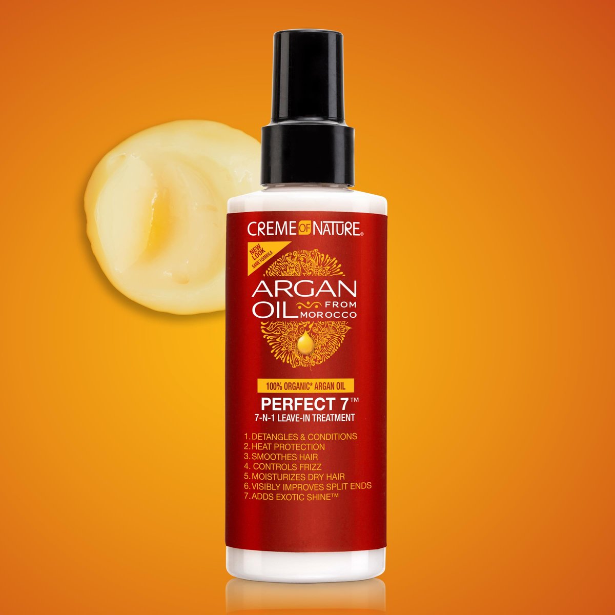 Creme of Nature Perfect 7 Leave-In Treatment 7-in-1 Spray with Argan Oil for Frizz Control, Heat Protection & Detangling - görsel 15