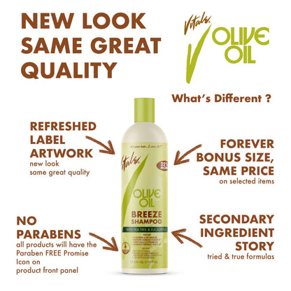 VITALE Olive Oil Edge Rite 3.5 Oz – Premium Hair Styling Putty for Men