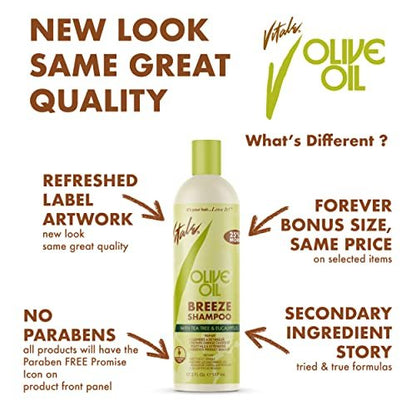 VITALE Olive Oil Edge Rite 3.5 Oz – Premium Hair Styling Putty for Men