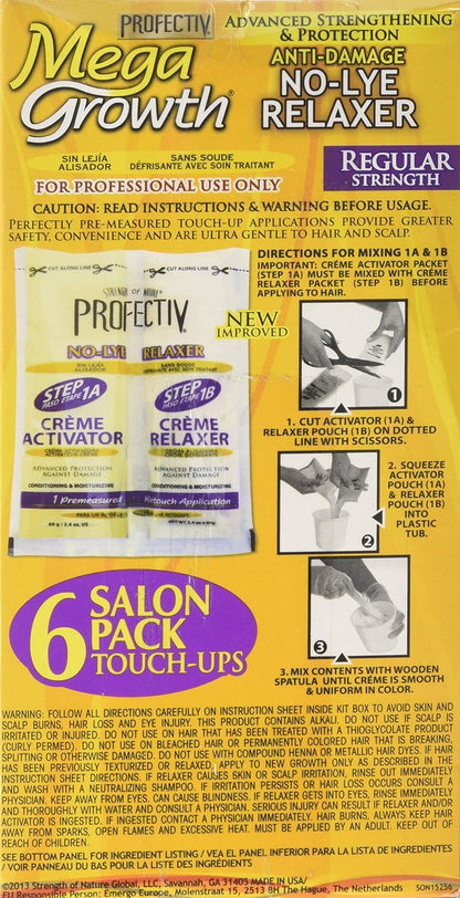 Profectiv Mega Growth Anti Damage No Lye Hair Regular Strength Relaxer - 8 oz Avelisse