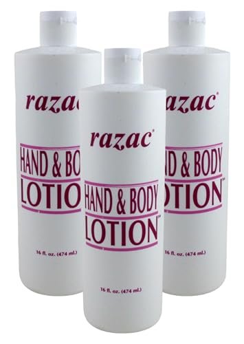 Razac Hand & Body Lotion 16oz (3 Pack) – Intensive Moisturizing Lotion for Dry Skin Avelisse