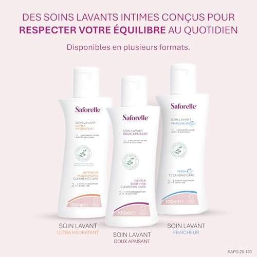 Saforelle Intensive Moisturising Cleansing Care - 500ml Gentle Body Wash for Sensitive Skin - görsel 11