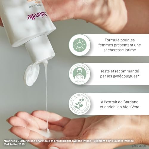 Saforelle Intensive Moisturising Cleansing Care - 500ml Gentle Body Wash for Sensitive Skin - görsel 5