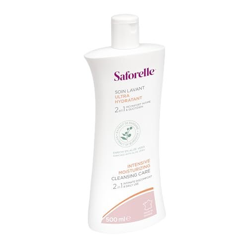 Saforelle Intensive Moisturising Cleansing Care - 500ml Gentle Body Wash for Sensitive Skin - görsel 17