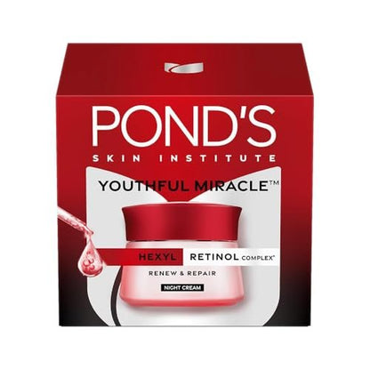 Pond's Age Miracle Youthful Glow Day Cream with 10% Retinol & Collagen B3 Complex, 12g