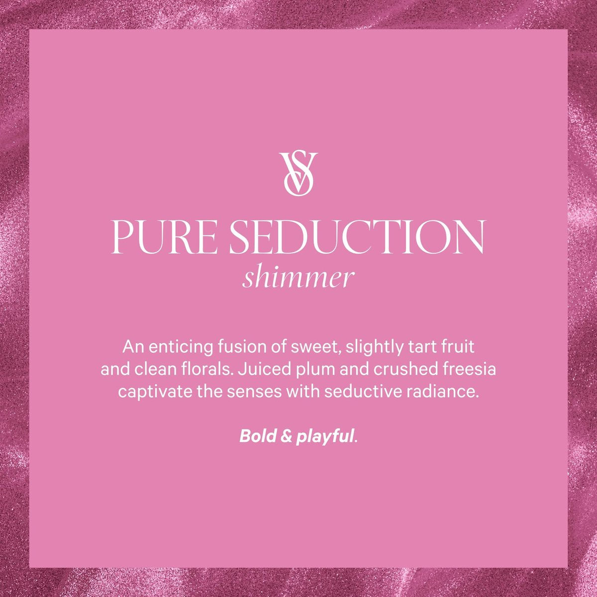 Victoria's Secret Pure Seduction Shimmer Body Spray for Women - 8.4 oz - Juiced Plum & Crushed Freesia - görsel 6