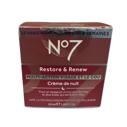 No7 Restore and Renew Night Cream - 1.6 oz - Boots Avelisse