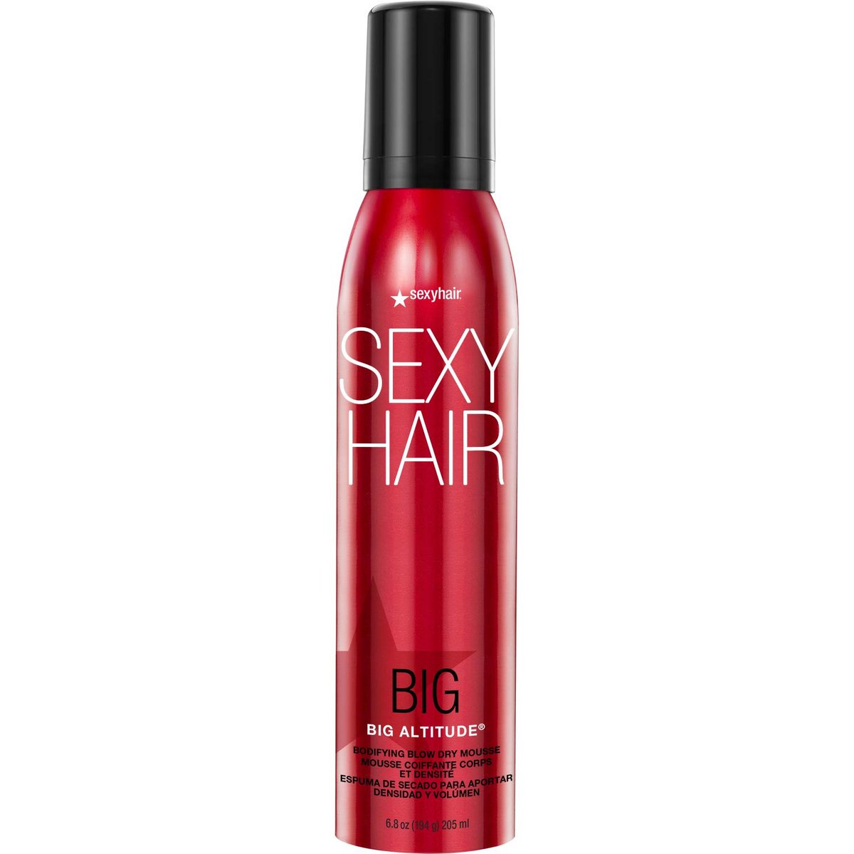SexyHair Big Altitude Bodifying Blow Dry Mousse – 6.8 oz – Volumizing & Humidity-Resistant Styling Mousse with Thermal Protection - görsel 2