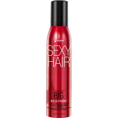 SexyHair Big Altitude Bodifying Blow Dry Mousse – 6.8 oz – Volumizing & Humidity-Resistant Styling Mousse with Thermal Protection